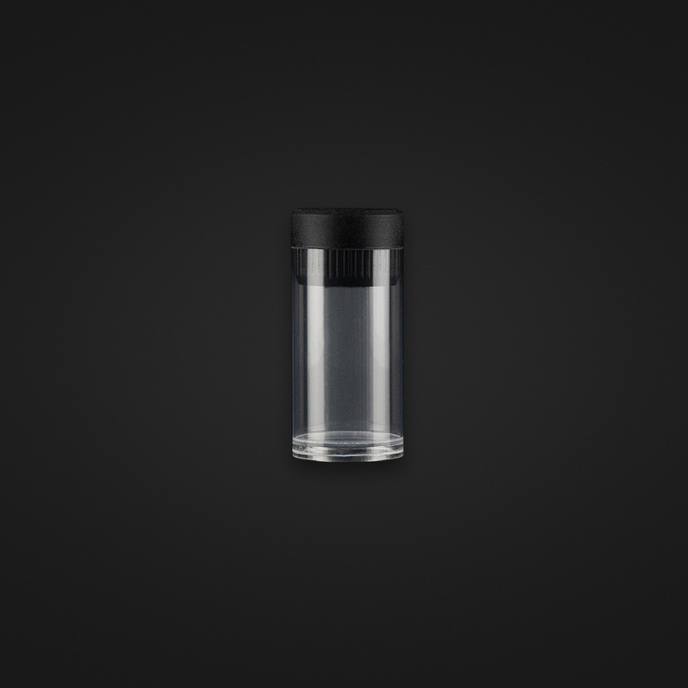 PVC Travel Tube w./ Cap (Aroma Dish Size) PVC Travel Tube w./ Cap (Aroma Dish Size)