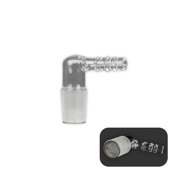 glass elbow adapter